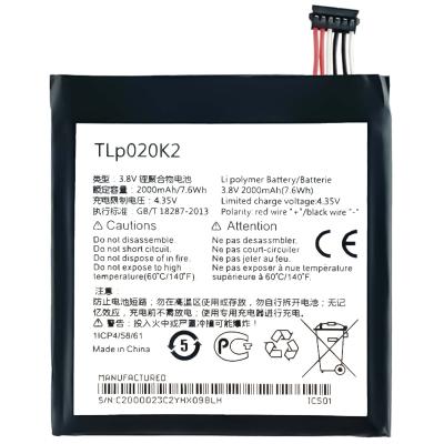 China TLP020K2 Mobile Phone Lithium Ion Batteries Mobile Phone Battery For Alcatel Idol 3 4.7 6039Y 6039H 6039K Battery for sale