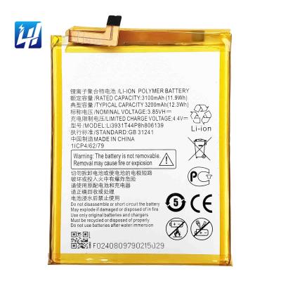 China Mobile Phone Li3931T44P8h806139 LAME V0920 V10 Mobile Phone Battery For ZTE Blade V9 VITA for sale