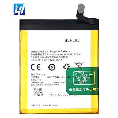 China Brand New Cell Phone BLP563 R827 R827T R850 2021 Real Capacity Battery For Oppo Find 5 mini for sale