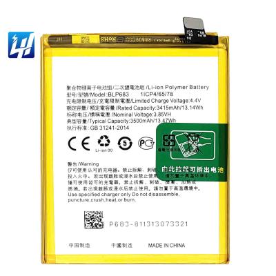 China Brand New Mobile Phone BLP683 Realme2 Pro 2021 Real Capacity Cell Phone Battery For Realme C2 pro for sale