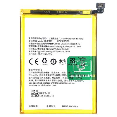 China Cell Phone BLP693 Realme3 100% Original Li-ion Polyer Rechargeable Battery For Realme 3 for sale