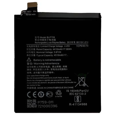 China Cell Phone BLP759 1+8 Original 100% Li-ion Pro Polyer Rechargeable Battery For Oneplus 8 pro for sale