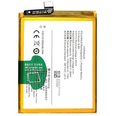 China 100% Original OEM B-B9 Li-ion Polyer Cell Phone Rechargeable Battery For vivo V5+ V5 plus X9i 3160mAh for sale