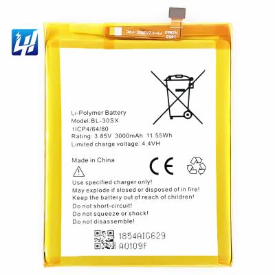 China 3000mAh BL-30SX S2 Pro Mobile Phone S2 Battery For infinix X522 battery for sale