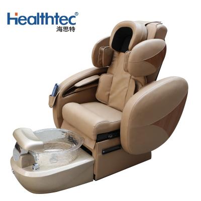 China Hot Luxury Healthtec 2021 New Full Bowl Crystal Body Massage Manicure Pedicure Spa Chair For Nail Salon for sale