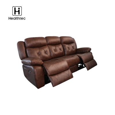 China (Other) Healthtec Furniture Recliner Chair Adjustable Fabric Sofa Reclinable Couch Manual Reclining Home Theater Seating For Living Room for sale