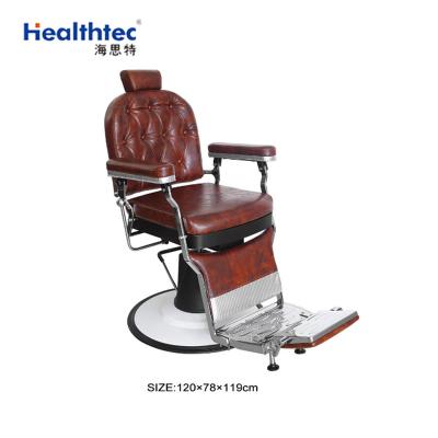 China Modern Beauty Barber Salon Furniture Metal Barber Saloon Chairs Antique Hair Room Chairs for sale