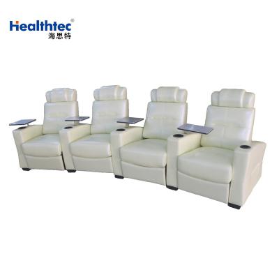 China Chesterfield SOFA Luxury 3 Seats Recliner Cinema Sofa For Modern Living Room Home Use Sofa Chesterfield Sofa Single Motor For Everyone Seat Optional for sale