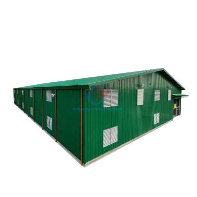 China Durable Warehouse Prefabricated Buildings Lightweight Steel Frame Storage Buildings for sale