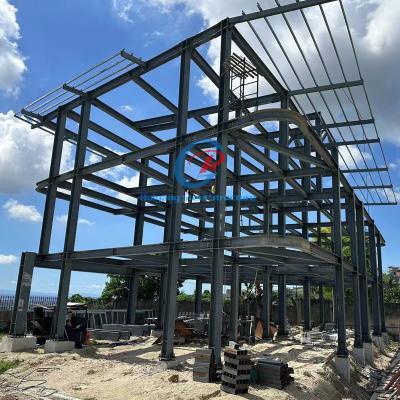 China Flexible Multi-Storey Steel Building , Commercial Steel Portal Frame Warehouse for sale