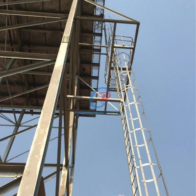 China Torre de tanques de água de aço durável, tanques de armazenamento de água de aço elevados à venda