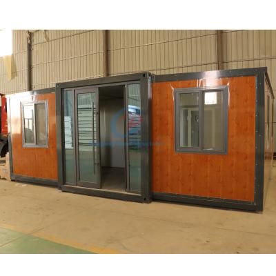 China Commercial Steel Frame Container House Expandable With Efficient Space for sale