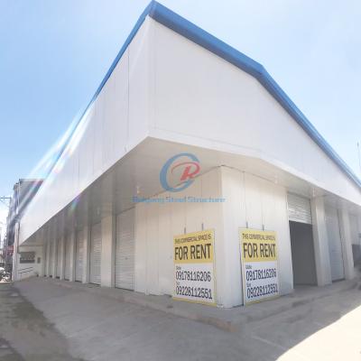 China Q235 Q355 Steel PEB Structure , Commercial Steel Structure PEB for sale