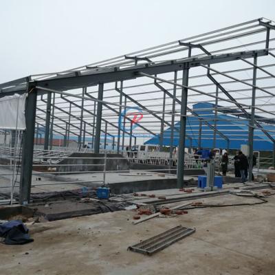 China Prefab Steel Structure Livestock Shed Customized Metal Livestock Shed for sale