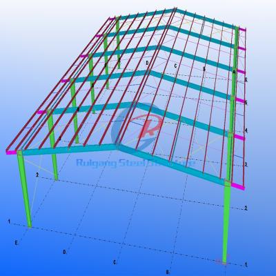 Cina Edificio di palestra in acciaio moderno, edificio in metallo prefabbricato per il campo da basket in vendita