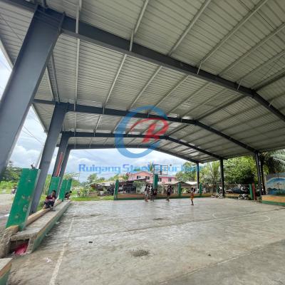 China Prefab Large Span Steel Building Basketball Court / Steel Building Space Frame Structure for sale