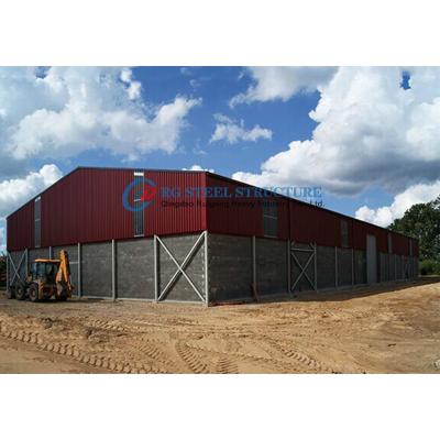 China Contemporary Steel Structure Warehouse Building With High Alloy Seamless for sale