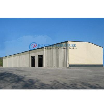 China Modern Steel Warehouse Building , Prefabricated Warehouse Steel Structure for sale