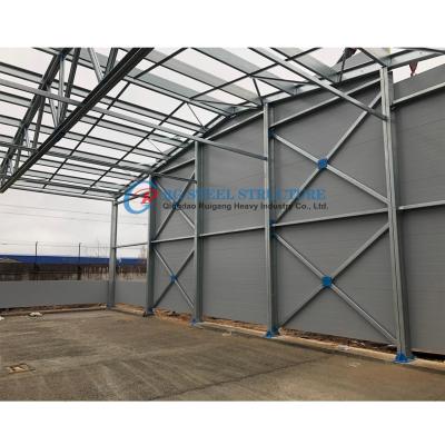 China Galvanized Steel Storage Building Kits , Pre Engineered Steel Building Construction for sale