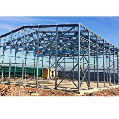 China Galvanized Steel Structure Warehouse Customized Earthquake Resistant for sale