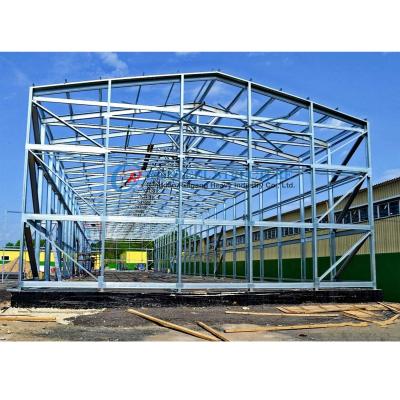 China Durable Steel Structure Prefab Warehouse Roof Structure Lightweight for sale