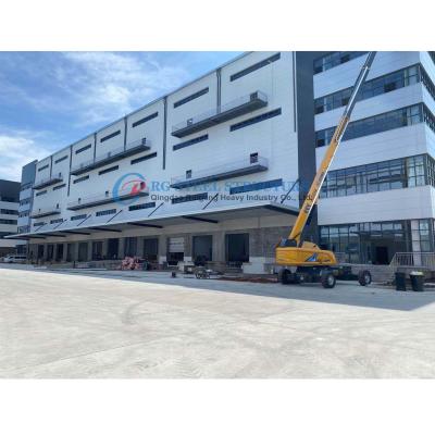 China Q345b Q235b Steel Frame Commercial Building , Modern Steel Structure Manufacturing for sale