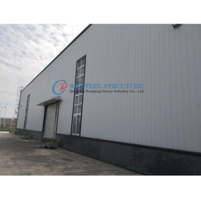 China Q345b Q235b Steel Structure Workshop Factory With Fire Rated Materials for sale