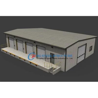 China Seismic Resistant Steel Structure Factory Building , Galvanized Steel Warehouse Construction for sale