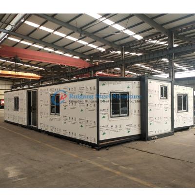 China Modernes 20 Fuß erweiterbares Containerhaus Vorgefertigtes Büro Containerhaus mit 1 Schlafzimmer zu verkaufen