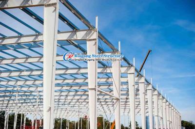 China Q235 Metal Shed Building Construction Design Prefabricated Steel Structure Workshop   for sale