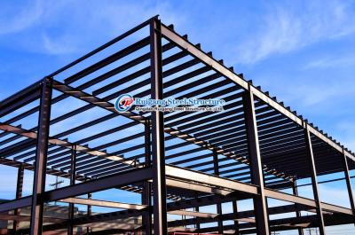 China Welded Metal Building Construction Pre Engineered Prefabricated Steel Structure Workshop for sale