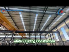 metal building construction industrial warehouse