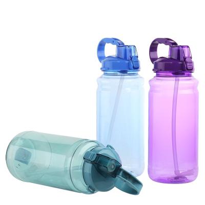 China Sustainable plastic water jug ​​colorful portable camping sports hot and cold custom cheap bpa free gym plastic water jug ​​2l with handle for sale