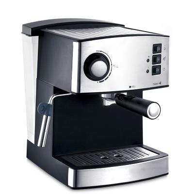 China Hotel Home Appliance Espresso Coffee Makers 15 Bar 850w Automatic Cappuccino Maker Coffee Machine and Milk Frother for sale