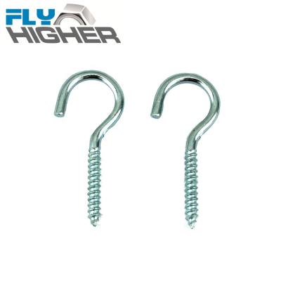 China Carbon Steel Wooden Hook Screw With Anchor for sale