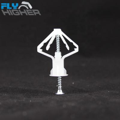 China Plastic Plastic With Self Tapping Screw Butterfly Wall Plug Metal Nylon Wall Anchors for sale