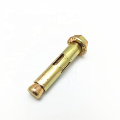 China M6 Steel Sleeve Anchor Bolt With Hex Flange Nut for sale