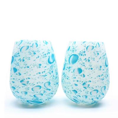 China Wholesale Glass Cup Water Household Food Small Fresh Couples Glass Hot Proof Can Be Customized for sale