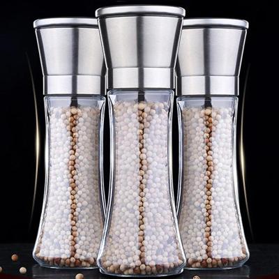 China Viable Hot Selling High Quality Black Pepper Condiment Flavor Glass Bottle for sale