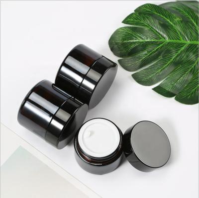 China Best Personal Care Beauty Cream Bottle Jar Whitening Cosmetic Container Empty Face Eye Hand Skin Body Glass for sale