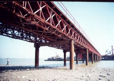 China AiSiastm Standaardstaal Bailey Bridge Cable Suspension Bridge Te koop