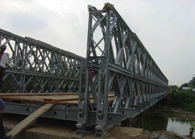 China 3587.6m Bailey Bridge Components Steel Truss Brug Te koop