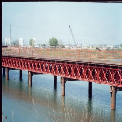 China Gevolgde de Balkbruggen van het Ladings50t Staal/Compacte Comité Modulaire Staalbrug Te koop