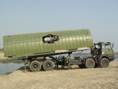 China Longitud del puente pontón de la potencia militar de un conjunto completo el 104m que flota en venta