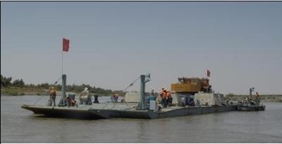 China Emergency Platform Ferry Barge for sale