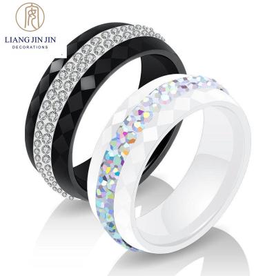 China FASHIONABLE Manufacturers Wholesale Stainless Steel Ring Gemstone Ring Eternal Diamond Ring for sale