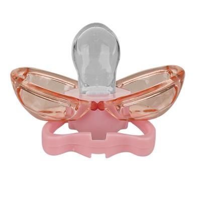 China Wholesale BPA free food grade baby silicone pacifier with dust cover bpa free baby care products for sale