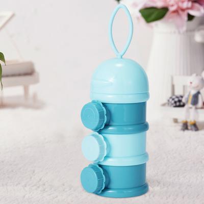 China BPA Free Three-Layer Multifunctional Baby Milk Powder Box With Plastic Bottle For Powder for sale