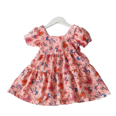 China Anti-wrinkle Toddler Floral Dresses For Kids Girl Princess Girls Dress 7 To 8 Years for sale