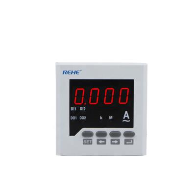 China RS485 REHE Digital Panel Ammeter Single Phase Analog Ammeter Current Meter Digital Amp Meter for sale